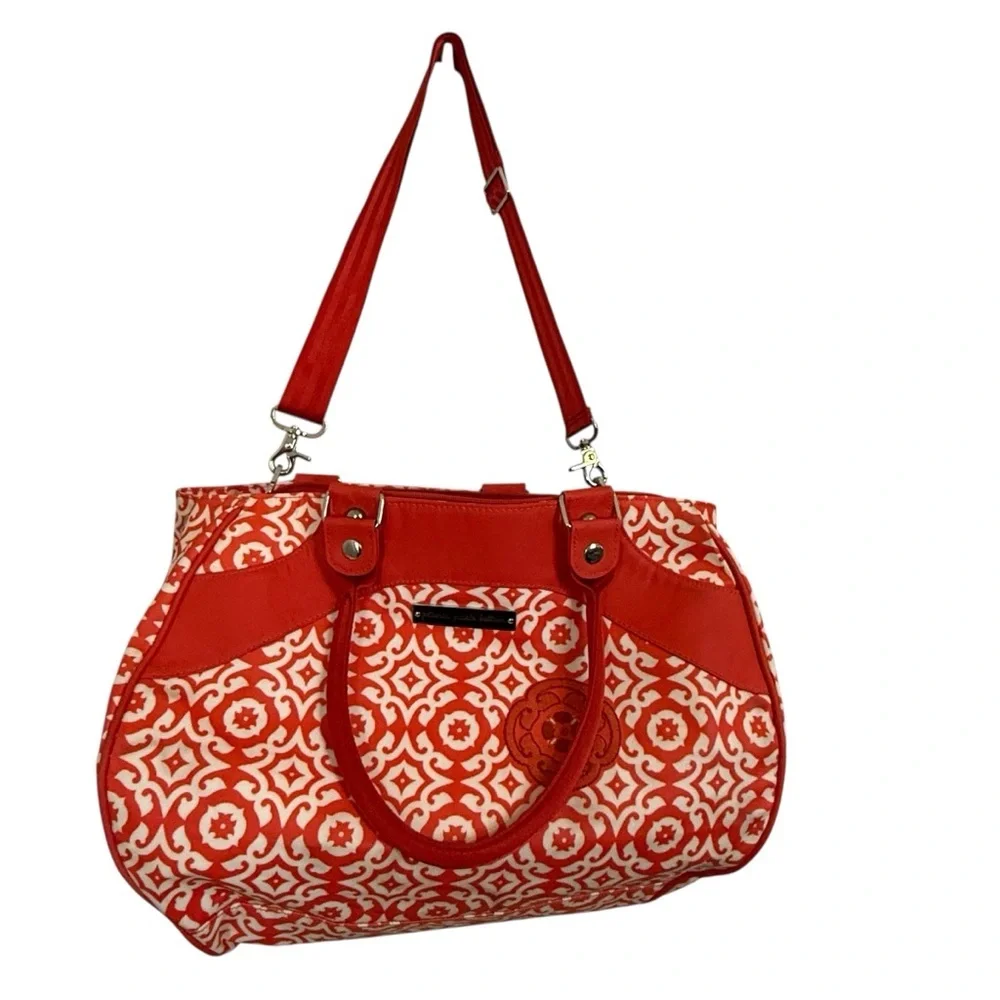 Petunia Pickle Bottom Wistful Weekend Diaper Bag Orange